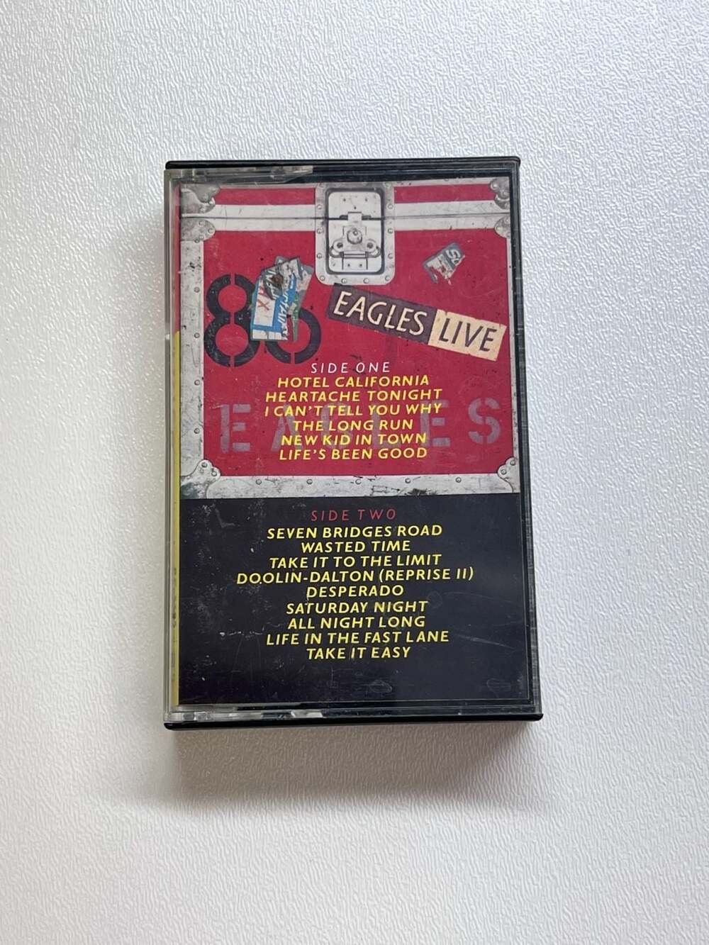 Eagles Live Cassette Tape Vintage Album Digalog Asylum Records BC-5705 Tested